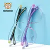 Nuevo Marco de Gafas de Alta Gama para Niños de Tr90 con Patillas Desmontables Montura Cuadrada Modelo Diario Sencillo Estudiante Fabricante Venta al Por Mayor
