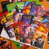 Régua Macia de Abóbora DIY de Halloween, Notas Adesivas de Crânio de Alienígena Bruxa, Mini Caderno