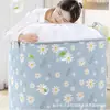 Caixa de Armazenamento Dobrável para Colchas e Roupas Bolsa de Armazenamento Dobrável Bolsa de Armazenamento Margarida Caixa de Armazenamento Armazenamento Caixa de Armazenamento para Guarda-Roupa