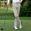 PGM Roupas de Golfe Calças Masculinas Elásticas Confortáveis Cintura Elástica Casual Versátil Calças de Bola Calças Esportivas