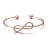 Joyería de comercio exterior de Europa y Estados Unidos Joker nudo simple Amor 8 palabras apertura pulsera pulsera de mujer joyería fabricantes al por mayor