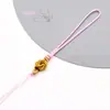 Nó Mandala Corda de Mão DIY Nó Chinês Tecido à Mão Cordão Pingente Acessórios de Celular de Mão Cordão