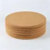 Posavasos Redondos de Corcho con Adhesivo, Cuadrados Autoadhesivos de Corcho con Adhesivo, Artesanías de Cerámica, Almohadillas Aislantes del Calor Antideslizantes