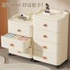 Armário de Armazenamento Tipo Gaveta Espesso Armário de Armazenamento Sala de Estar Armário de Armazenamento de Lanches e Brinquedos Camiseiro Multicamadas Quarto Mesa de Cabeceira