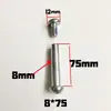Ruedas de Maleta 6mm-8mm Remache Tornillo Dedicado Varilla de Unión Rueda de Estuche Reparación de Equipaje Remache de Reemplazo