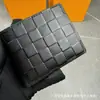 Cartera Lujia de Moda Europea y Americana Unisex con Múltiples Ranuras para Tarjetas, Porta Tarjetas Plegable Corto, Billetera para Monedas