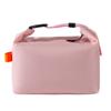 Bolsa Térmica para Empanadas de Color Claro para Trabajadores de Oficina, Bolsa para Lonchera Escolar, Bolsa para Fiambrera, Bolsa de Almuerzo Plegable, Bolso de Hombro para Picnic