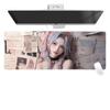 Mouse Pad Jinx Extra Grande Anime Femenino Almohadilla para Teclado de Computadora E-Sports Almohadilla para Escritorio de Computadora Dormitorio de Chicos Almohadilla para Escritorio Engrosada