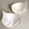 Bikini Push-Up Estilo Europeo y Americano con Copas Acolchadas, Traje de Baño Dividido de 3/4 Fruncido, Disfraz de Baile con Copas de Sujetador de Ballena
