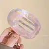 Pinza para el pelo de abulón para recogido en la nuca, pinza de garra vintage de alta gama para mujeres con cabello grueso, nuevo modelo 2026, pinza de pico de pato no irritante
