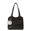 Bolso grande minimalista para debajo del brazo transfronterizo para mujer, nuevo bolso de moda 2026 para estudiante universitario, bolso tote de gran capacidad para otoño
