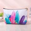 Bolsa de Maquiagem Impermeável com Estampa Pu Escolha de Influenciadores Feminina Portátil para Viagem Necessaire Multiuso Bolsa de Cosméticos