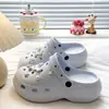 Zapatos de Madera DIY de Mariposa Perlada, Suaves y Dulces, Superventas de Verano, Cómodos para el Trayecto Diario, Uso al Aire Libre, Pantuflas Cerradas de EVA