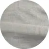 Tecido Jacquard Canelado Waffle CVC Algodão Poliéster Tecido Escada Dupla Linha Roupas Femininas Calça Wide Leg Manga Curta Primavera, Verão e Outono