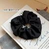 Dulce Liga para el Cabello Scrunchie para Mujeres, Satén de Alta Gama Estilo Coreano Versátil Cuerda para el Cabello, Suave Encaje Lunares Accesorio para el Cabello, Pañuelo Cuadrado para la Cabeza