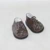 Boneca de Algodão 40cm Sapatos de Couro com Velcro Tamanho Médio Acessórios Stellalou Lina Bear Sapatinhos para Boneca Reborn Brinquedo
