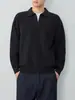 Ropa para Hombre Mo Mai Ke Inteligencia Alta Viaje Falso Dos Piezas Tejido para Hombre Otoño 2026 Nuevo Suéter de Punto Waffle Hombre 22330.