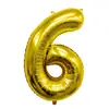 Transfronteiriço 32 polegadas Tema Beleza Aniversário Festa Digital Feliz Decoração Montagem de Cena Balões de Alumínio Atacado