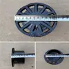 Drenaje de Piso de Hierro Fundido con Sello de Agua Profundo Drenaje de Piso Roscado DN50 75 100 150 200 de Paso Recto Redondo Anti-Olores