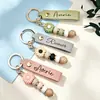 Nuevo Colgante Creativo de Juguete para Morder de Margarita de Dibujos Animados DIY, Llavero con Colgante de Bolso de Silicona con Cuentas Hecho a Mano
