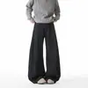 Jeans de Pierna Ancha Estilo Retro Americano Cleanfit para Hombre Otoño 2025, Marca de Moda Versátiles de Pierna Recta, Holgados con Caída, Pantalones Largos