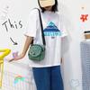 Bolso Cruzado de Otoño 2024 para Mujer Serie Coreana Japonesa Bolso de Lona de Ins Un Hombro Mochila de Estudiante Bolso Cruzado Pequeño Bolso Cuadrado Pequeño