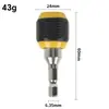 Mango Hexagonal Cabeza Grande Pop-Up Liberación Rápida Autoblocante Varilla de Extensión Atornillador Taladro Eléctrico Extendido Conversión Rápida Varilla de Extensión para Brocas