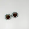 Gafas de Sol de Flor de Celebridad de Internet Gafas de Sol Estilo Occidental para Niños Gafas de Estilo Cóncavo de Personalidad para Bebé Sombrilla de Sol para Viajes Gafas de Moda