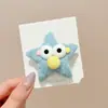 Pasador de Peluche Estilo Yang Mi Perro para Mujer 2025 Nuevo Oso de Dibujos Animados Flequillo Lateral para la Frente Pasador de Pato
