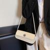 2025 Nuevo Bolso Simple de Moda para Mujer Sensación Bolso Cuadrado Pequeño Bolso Baguette Estilo Coreano Nicho Senmeng Combinable Casual Tendencia