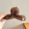 Pinza para el Cabello Estilo Nuevo 2026 para Mujer, Pinza de Garra Grande para la Parte Trasera de la Cabeza, Accesorio para el Cabello Exquisito y de Alta Gama