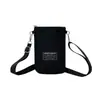 Bolsa Cruzada Pequeña de Lona para Teléfono Móvil de Viaje de Gama Alta para Verano, Unisex, Nueva 2026, Bolso Cubo de Pareja