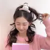 Lindo Clip para el Cabello de Peluche de Oso de Dibujos Animados para Mujer, Clip Grande de Tiburón para Recogido en la Nuca, Adecuado para Cabello Grueso, Accesorio para el Cabello