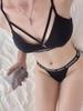 Conjunto de sujetador hueco sexy, ropa interior, estudiante femenina, chica, estudiante de secundaria, top de tubo, sujetador interior pequeño para estudiante de secundaria