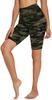 Pantalones cortos de equitación para mujer de venta caliente transfronterizos, cintura alta, control de abdomen, elásticos, ajustados, pantalones deportivos de fitness de longitud media, adecuados para forjar