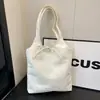 Bolso de Hombro Estilo Ins con Estrella para Mujer 2026 Nuevo Gran Capacidad Bolso de Viaje para el Trabajo Bolsa Tote de Lona para Artículos Varios