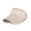 Comercio Exterior Transfronterizo Xiyin Temu Sombrero de Sol de Verano para Mujer Sombrero de Protección Solar Sombrilla Sombrero de Copa Vacío Sombrero de Sol Gorra con Visera