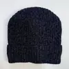 Fábrica de origem chapéu de tricô quente de chenille multicor misturado para homens e mulheres, chapéu para clima frio de outono e inverno, suporta personalização em massa OME