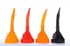 Funil de abastecimento de carro de fábrica com filtro funil espessado óleo combustível com filtro funil de plástico 135mm