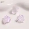 Estilo Hada Genial Color Caramelo Brote de Rosa Accesorios Parche Aretes DIY Adorno para la Cabeza de Mujer Hebilla para Zapatos con Agujero Material