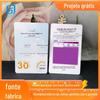 Cartão de Teste Atacado do Fabricante para Detectar Produtos para Cuidados com a Pele Detecção do Índice de Proteção Solar UV Roupas de Proteção Solar Sensor de Intensidade UV