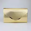 Bolsa de Noite Europeia e Americana Simples Transfronteiriça, Bolsa de Mão Elegante de PU da Moda, Vestido de Noiva, Bolsa Quadrada Pequena de Luxo Venda por Atacado