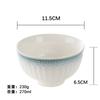 Tigelas de Cerâmica, Hashis e Pratos para Uso Doméstico, Conjunto de Louça Azul e Branco para Casa Nova, Caixa de Presente de Porcelana Azul e Branca de Alta Qualidade Atacado
