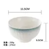 Tigelas e Hashis de Cerâmica Tigelas e Pratos Domésticos Tigelas e Pratos Conjunto de Louças Azul e Branco Porcelana Azul e Branca Caixa de Presente de Alto Valor Atacado