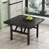 Mesa plegable para comer, uso en casa, mesa pequeña para dormitorio, mesa plegable simple para montar un puesto, mesa cuadrada para barbacoa al aire libre