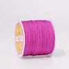 Producción de muestras personalizable OEM No. Hilo de jade 72 50 metros Hilo tejido a mano para manualidades Número de color teñido Material de hilo para abalorios