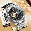Nuevo Reloj Mecánico Automático Completo Genuino para Hombre Tourbillon Casual Luminoso Impermeable Moderno Reloj para Hombre