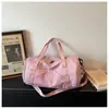 Bolsa de Viaje de Gran Capacidad para Mujer, Bolsa de Equipaje para Viajes de Negocios y Trayectos Diarios, Ligera, Compartimento Separado para Zapatos, Bolsa de Gimnasio, Bolsa de Almacenamiento Deportivo