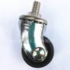 Varilla roscada m6 de 1 pulgada, tornillo de rueda de comedor de aleación plana, rueda universal, rueda giratoria de 30 mm, luz de freno de correa universal, PP