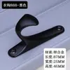 Gancho Individual Sólido de Aleación de Zinc Versátil Simple Moderno para Vestuario/Dormitorio/Armario Gancho para Abrigos Muebles de Gabinete